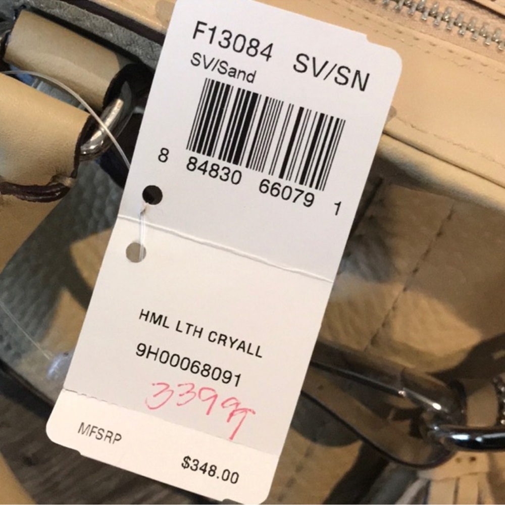 y2k coach Hamptons Carryall braided belt Handbag / coach carryall hamptons purse - Picture 11 of 12
